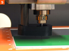  scott machine cutter setup setting engraving cutter in place